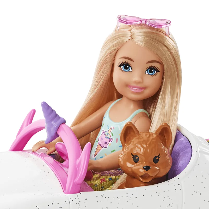 Barbie Chelsea Doll with Car for Ages 3 