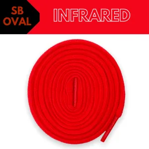 BASICS Oval SB Dunk Laces - Infrared