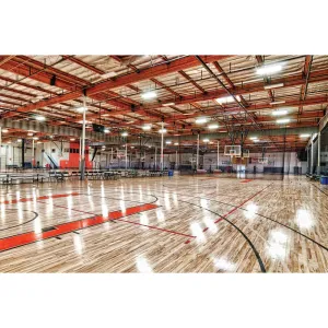 Basketball Gym Digital Backdrop Download
