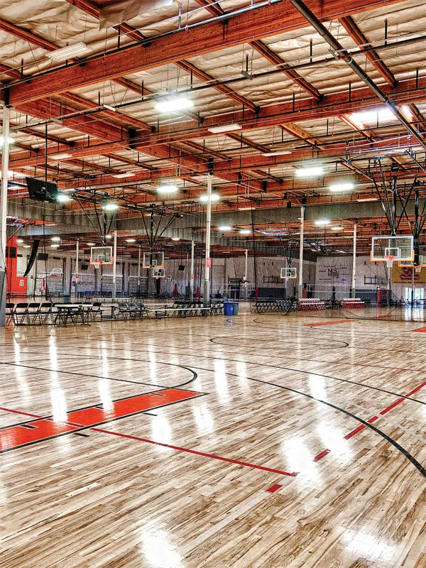 Basketball Gym Photography Backdrop