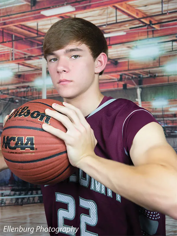 Basketball Gym Photography Backdrop