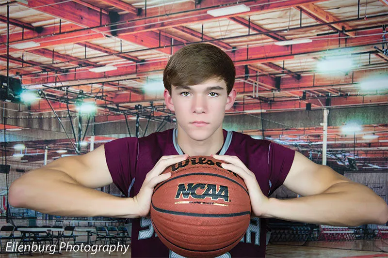 Basketball Gym Photography Backdrop