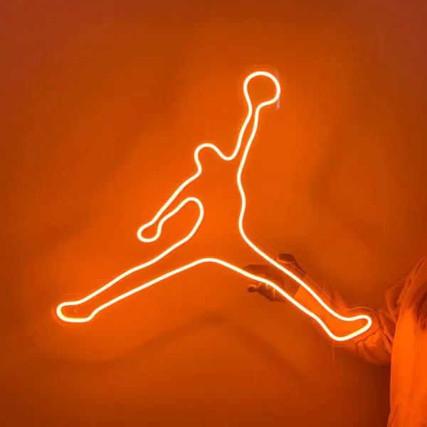Basketball Player Neon Light