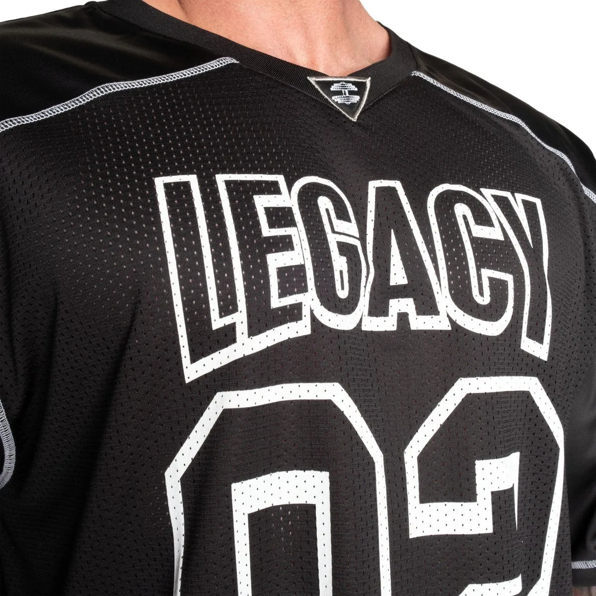 Better Bodies Legacy Football Tee - Black