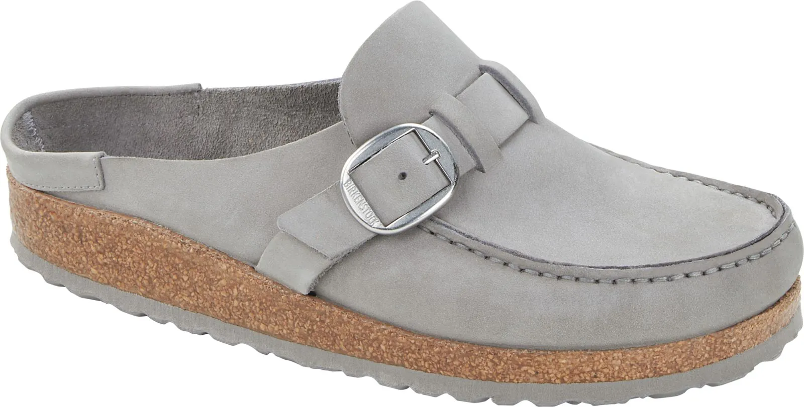 Birkenstock Womens Buckley Suede Leather Clog