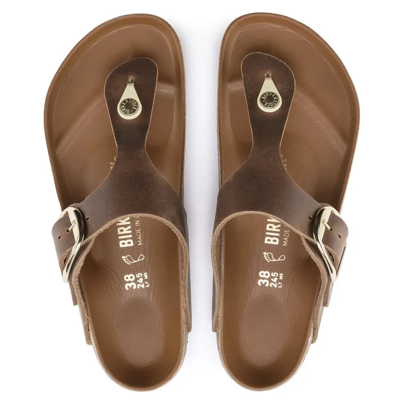 Birkenstock Womens Gizeh Big Buckle Leather Sandal
