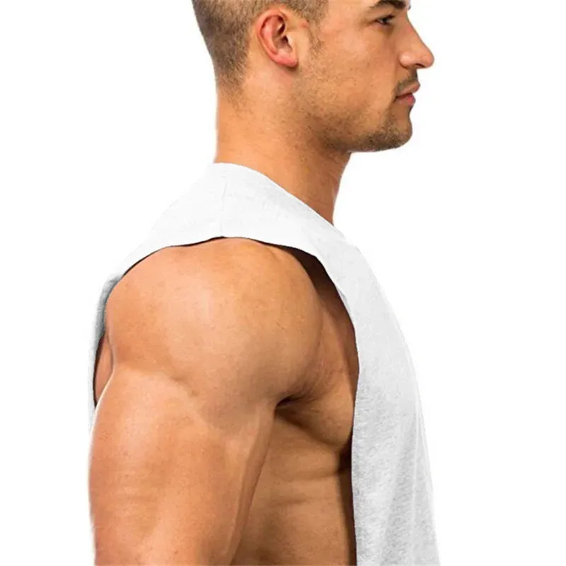 Bodybuilding Tank Tops Men Sports Sleeveless shirt Muscle