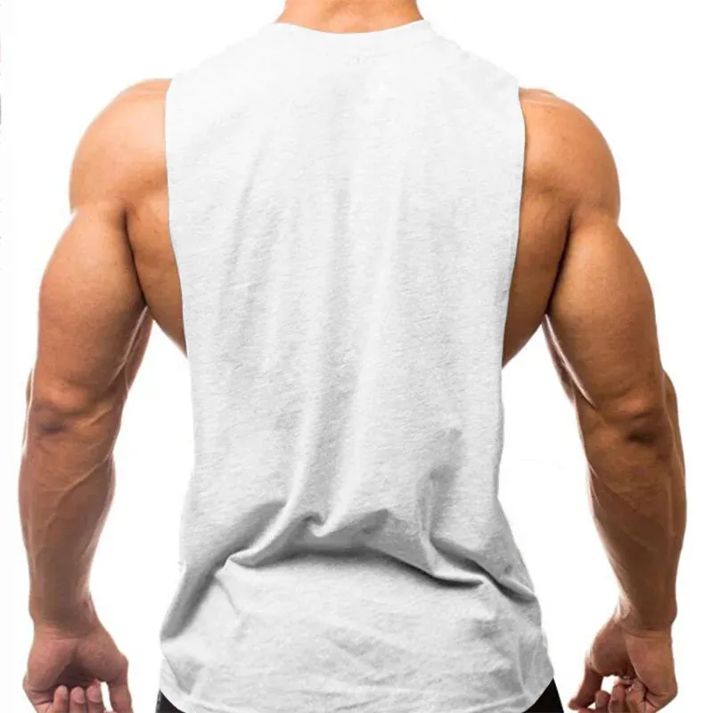 Bodybuilding Tank Tops Men Sports Sleeveless shirt Muscle