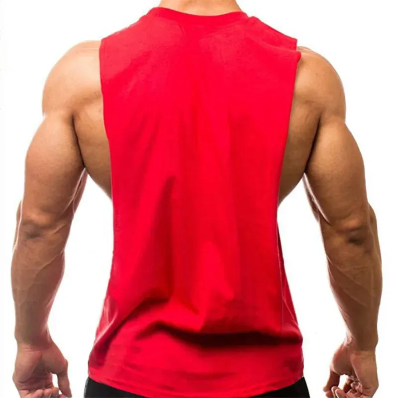Bodybuilding Tank Tops Men Sports Sleeveless shirt Muscle