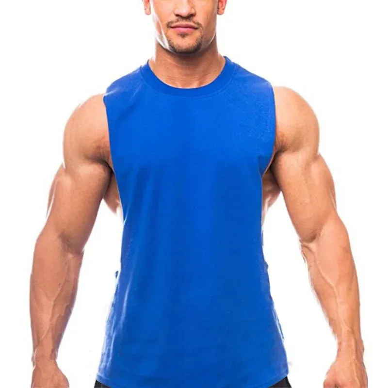 Bodybuilding Tank Tops Men Sports Sleeveless shirt Muscle