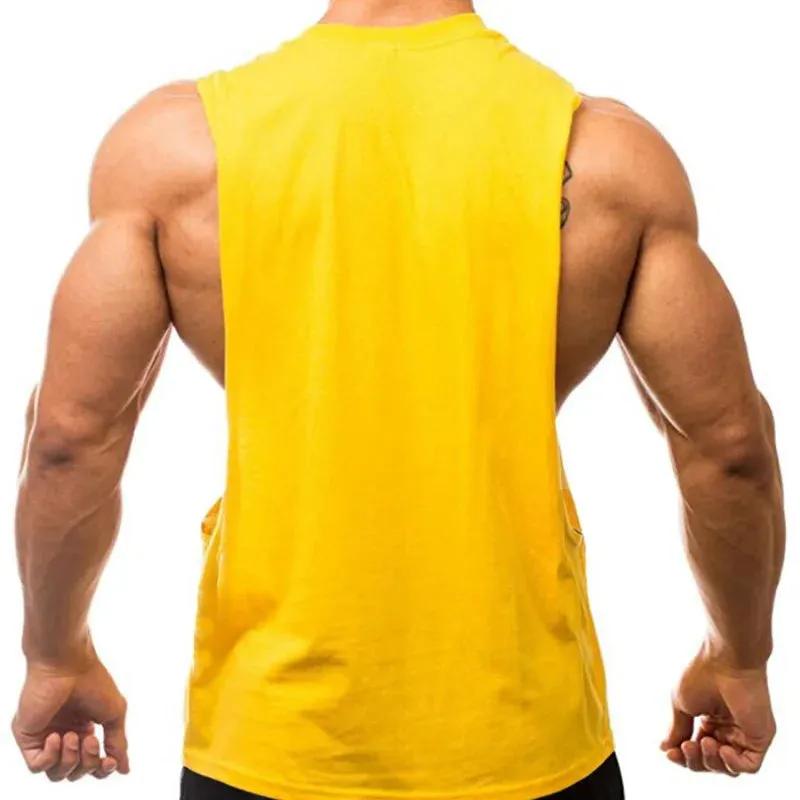Bodybuilding Tank Tops Men Sports Sleeveless shirt Muscle