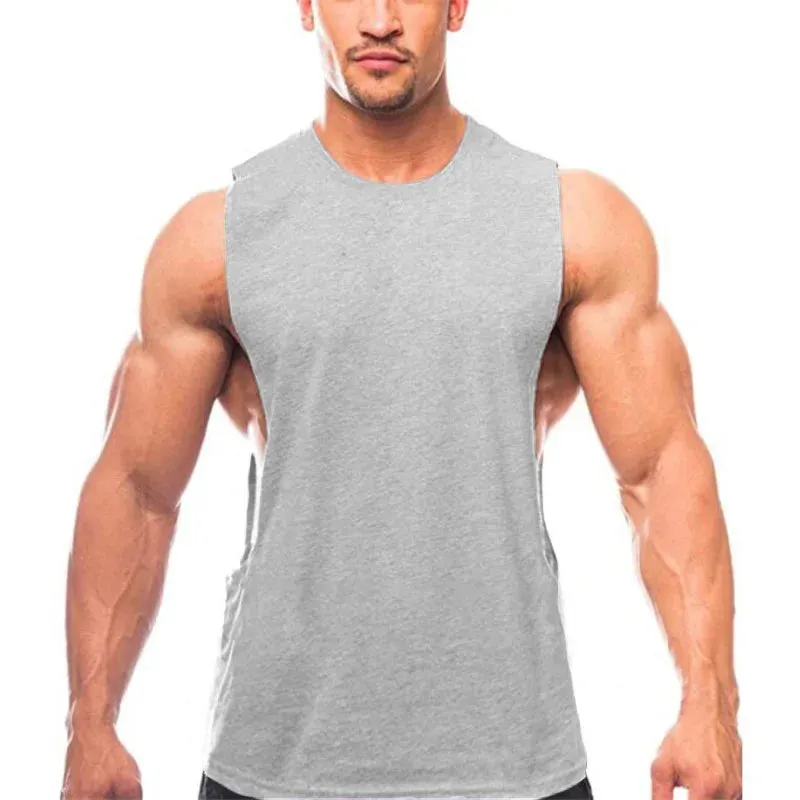 Bodybuilding Tank Tops Men Sports Sleeveless shirt Muscle