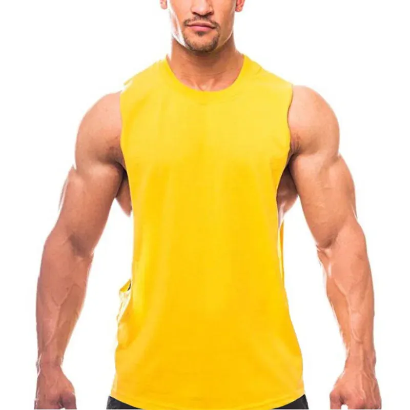 Bodybuilding Tank Tops Men Sports Sleeveless shirt Muscle