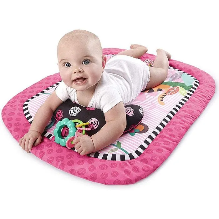 Bright Starts Prop Mat - Baby Activity Gym - Wild & Whimsy Mat