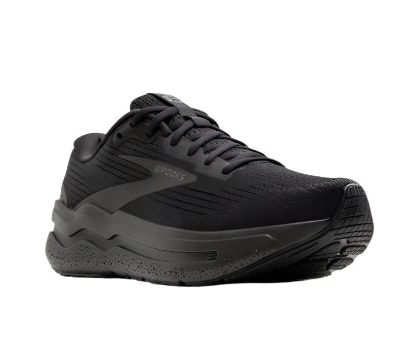 Brooks Mens Ghost Max 2 Trainer Black/Black/Ebony