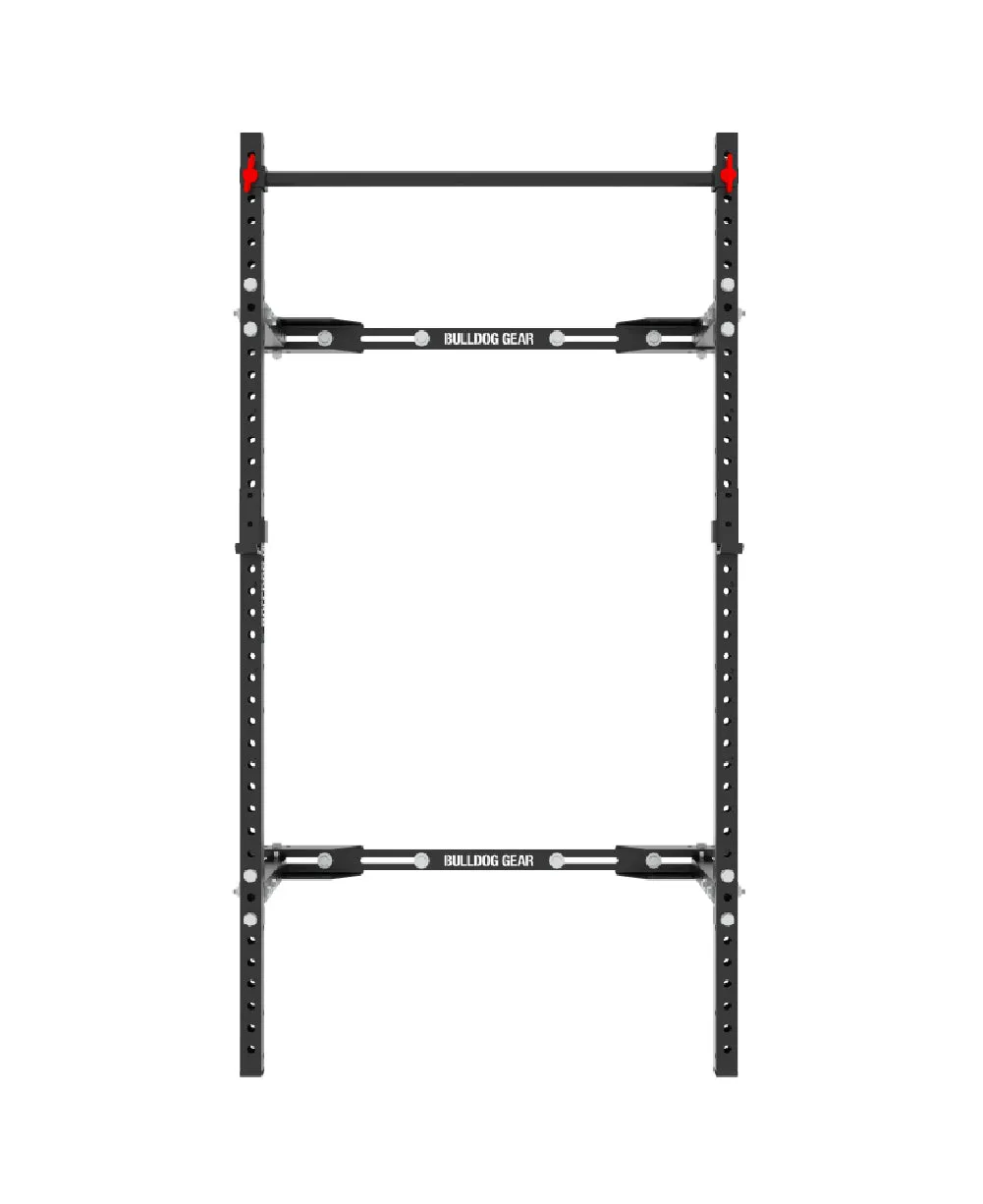 Bulldog Gear - Home Gym Series Wall Mounted Folding Gym Rack