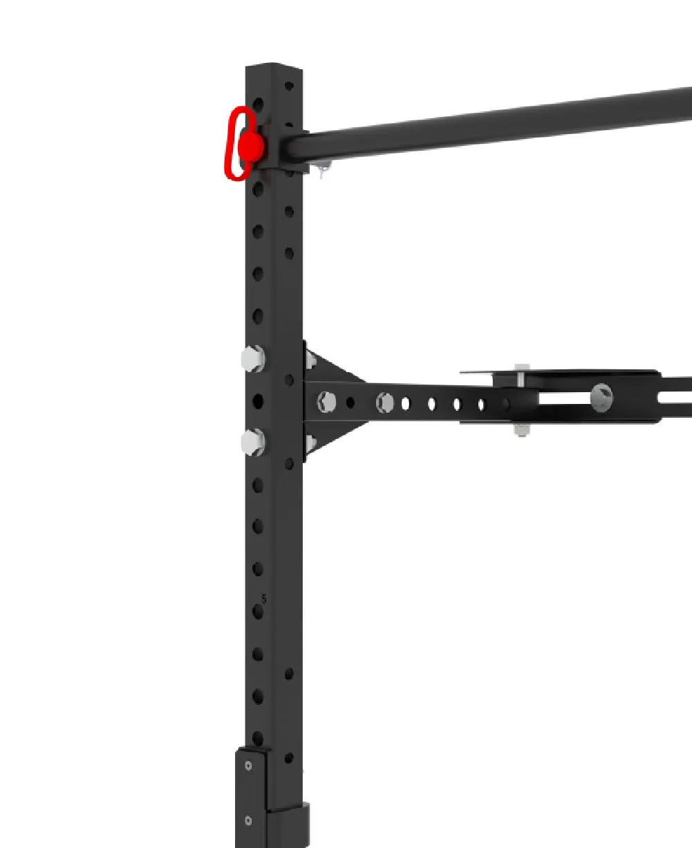 Bulldog Gear - Home Gym Series Wall Mounted Folding Gym Rack