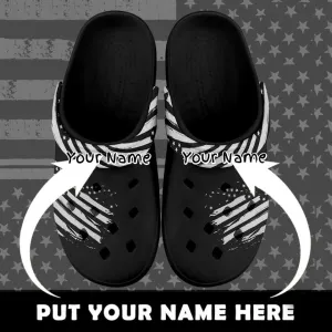 Business client gifts, Business Gifts For Clients Custom Clogs Shoes, American Flag for Clog Shoes, Printed Shoes Clogs-B06013