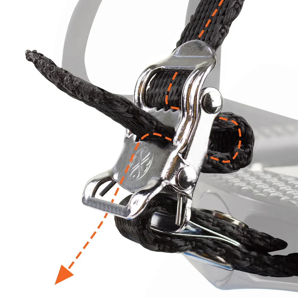 BV Bike 9/16in Pedals with Toe Clips (Shimano SPD Cleats included) | BV-PD-S5