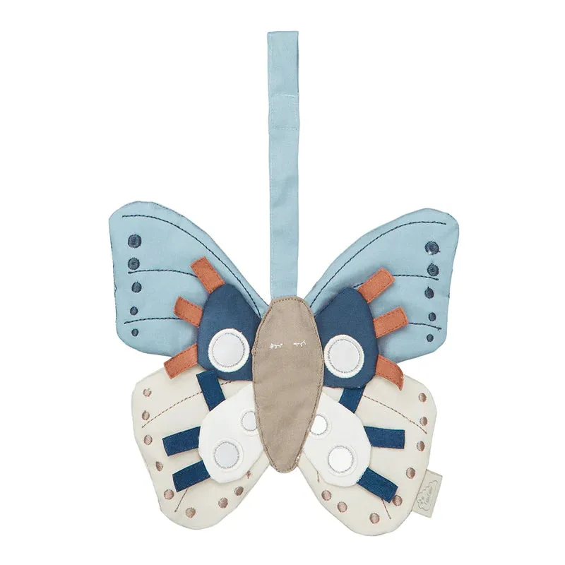 Cam Cam Copenhagen, Activity Toy Butterfly, Sand/Blue