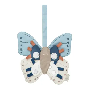 Cam Cam Copenhagen, Activity Toy Butterfly, Sand/Blue