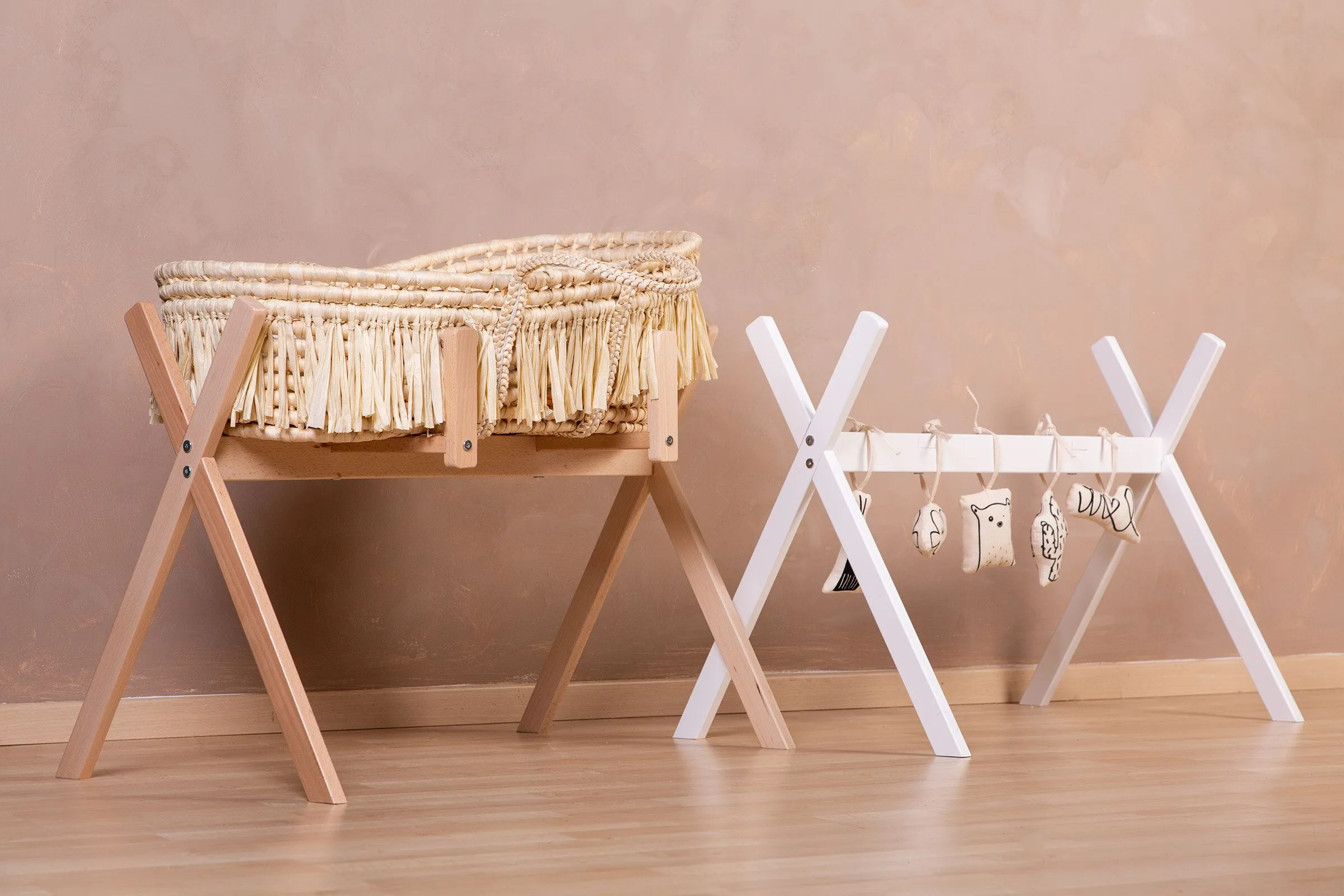 Childhome Tipi Stand & Baby Gym - White