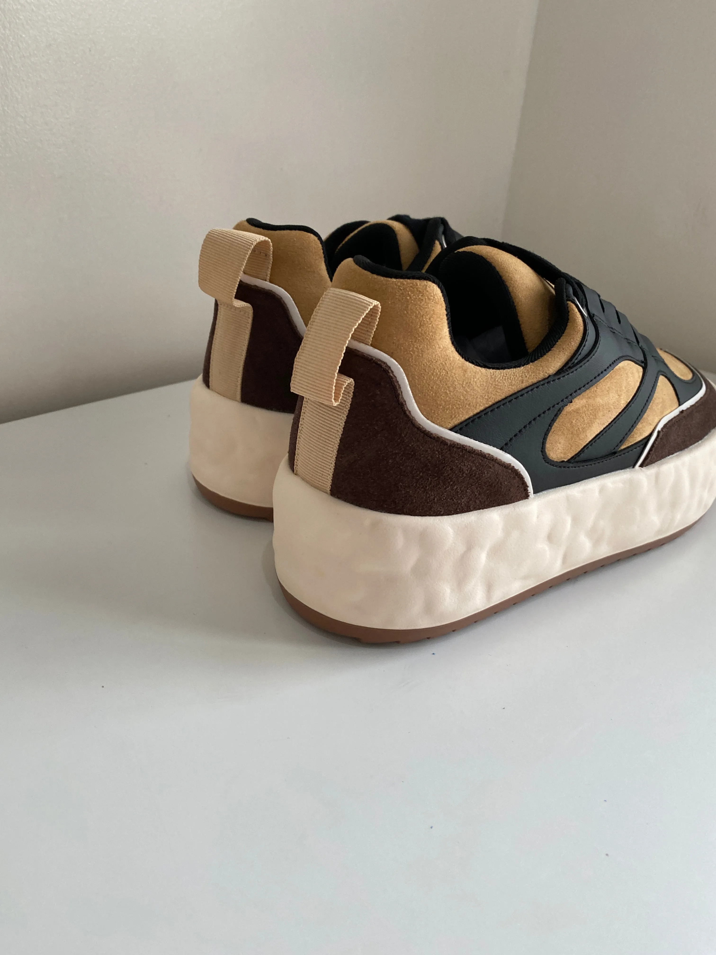 Chunky Sole Sneakers - Earth