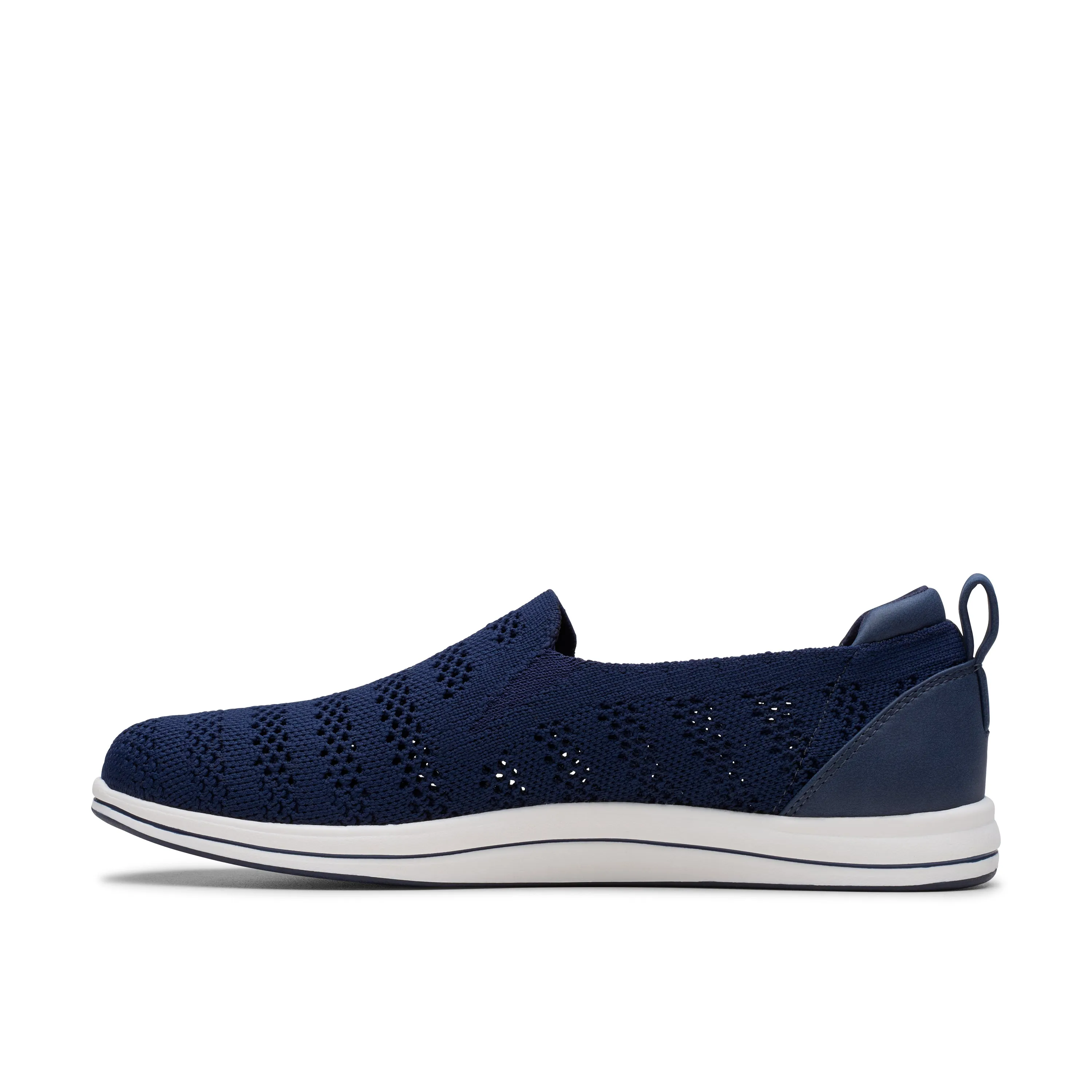 Clarks Women's Breezey Izzy Open Air Shoe - Navy