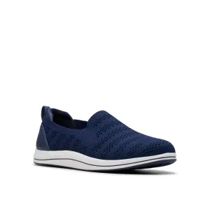 Clarks Women's Breezey Izzy Open Air Shoe - Navy