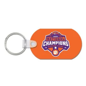 Clemson Tigers 2018-2019 Football National Champions WinCraft Aluminum Keychain