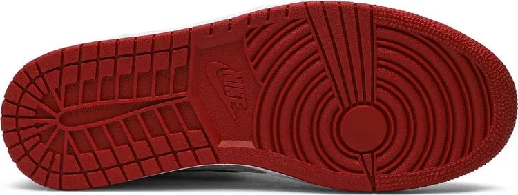 CLOT x Air Jordan 1 Mid Fearless Sneakers, Silver