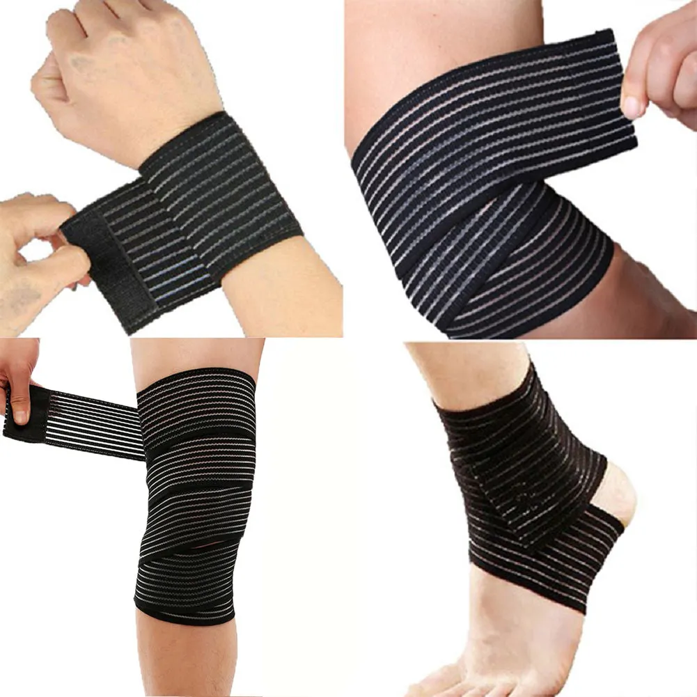 Compression Knee Pad Joint Gym Elast Bandag Sport Knee Bandage Crossfit Protective Elastic Arthritis Support Tape