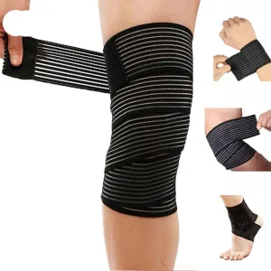 Compression Knee Pad Joint Gym Elast Bandag Sport Knee Bandage Crossfit Protective Elastic Arthritis Support Tape