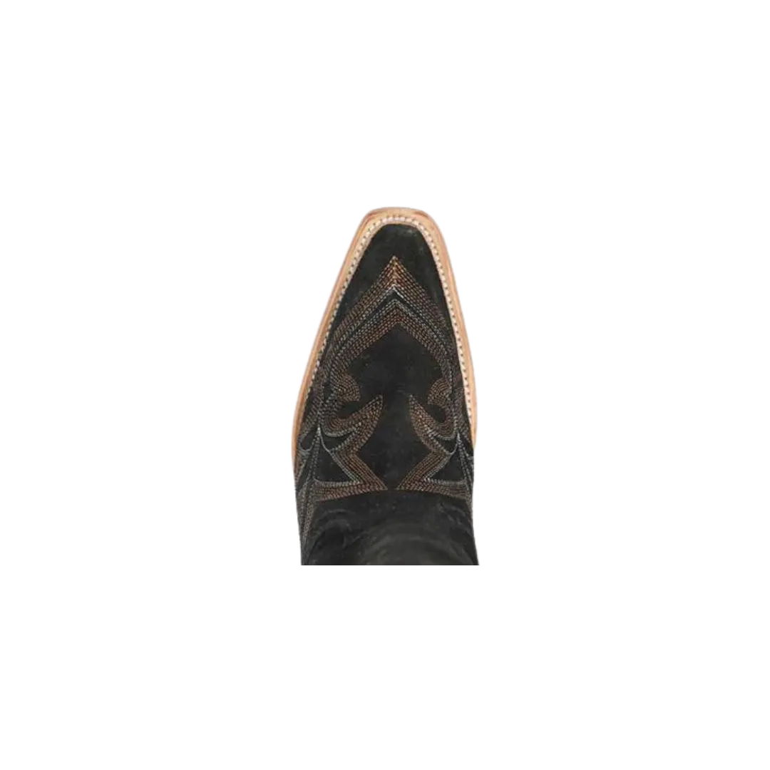 Corral Boots Women's Suede Western Black Boots
