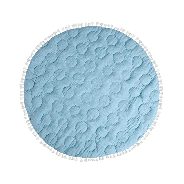 Crane Caspian Quilted Baby Playmat - Whales