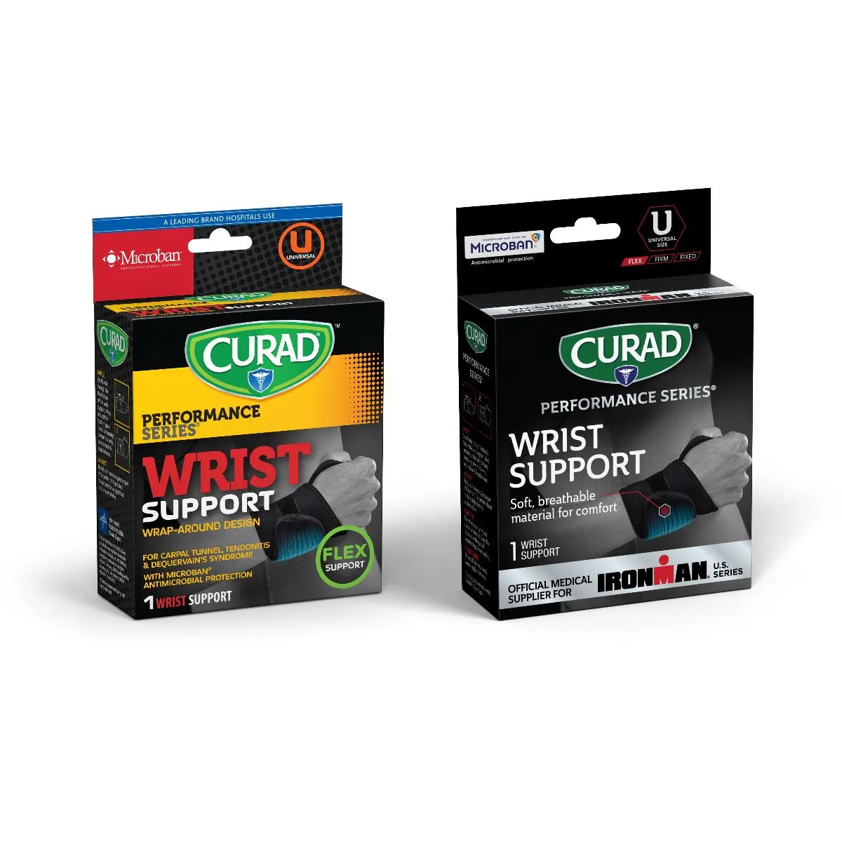 CURAD Universal Wraparound Wrist Supports