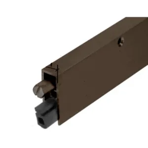 Dark Bronze Anodized Commercial Medium-Duty Automatic Door Bottom for 36" Door