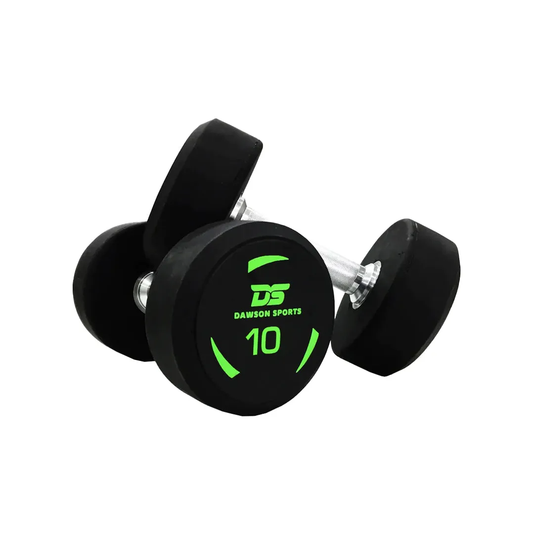 Dawson Sports TPU Coated Dumbbells - 10kg