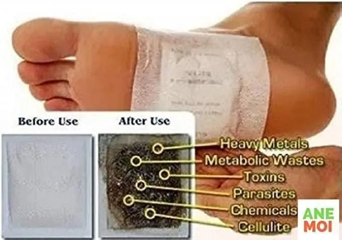 DetoxStride Pads for Body Stress Relief (Set of 10)