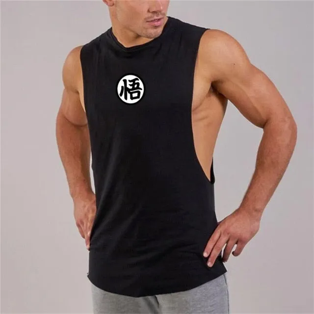 Dragon Ball Tank Tops Men 2019 summer Casual Clothes Fitness Mens cotton sleeveless shirt Funny muscle vest workout tanktop