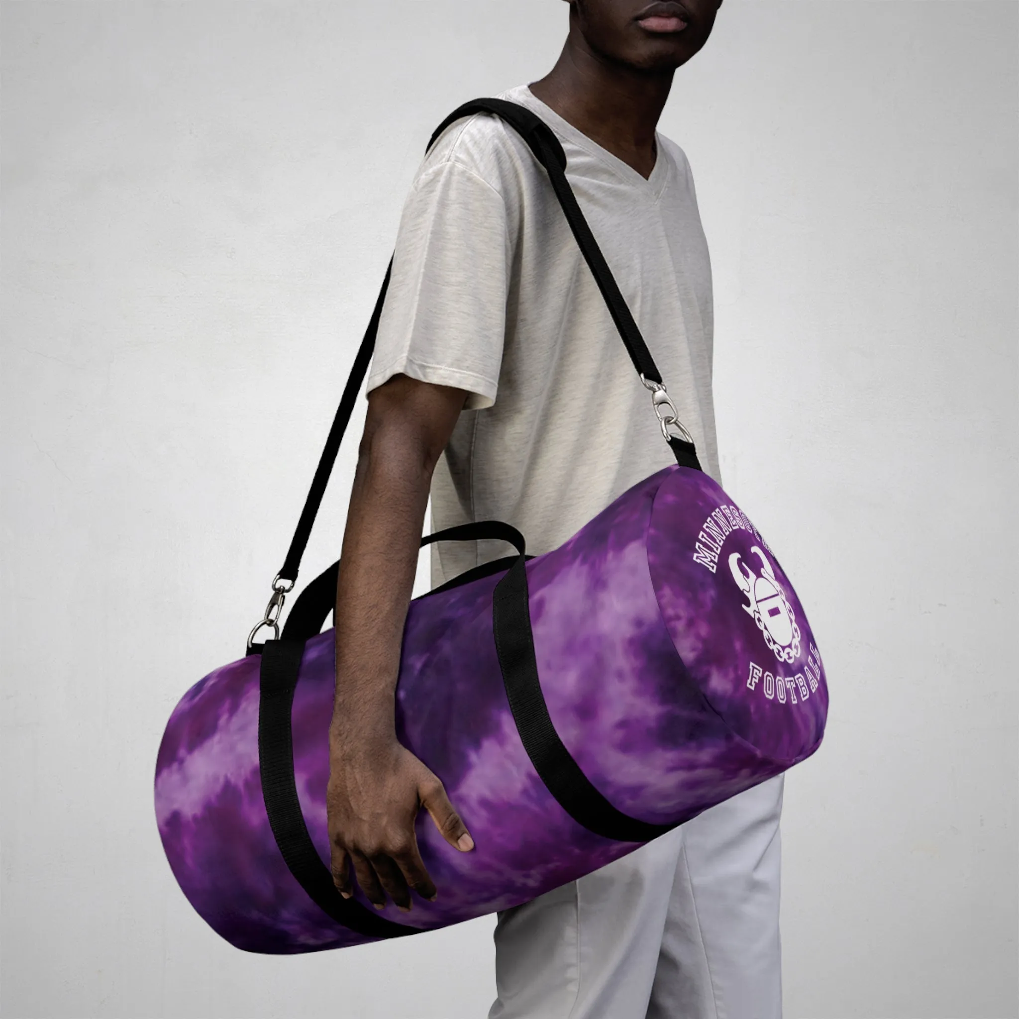 Duffel Bag - Purple Tie-Dye - Minnesota Football