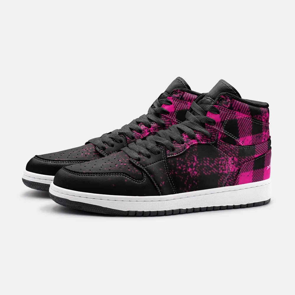 DUSTY PLAID GRAPES Unisex Sneaker TR
