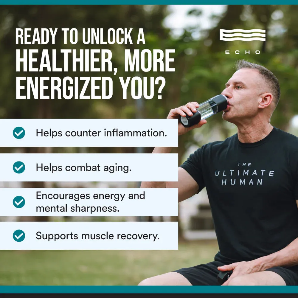 Echo Go  Hydrogen Water Bottle
