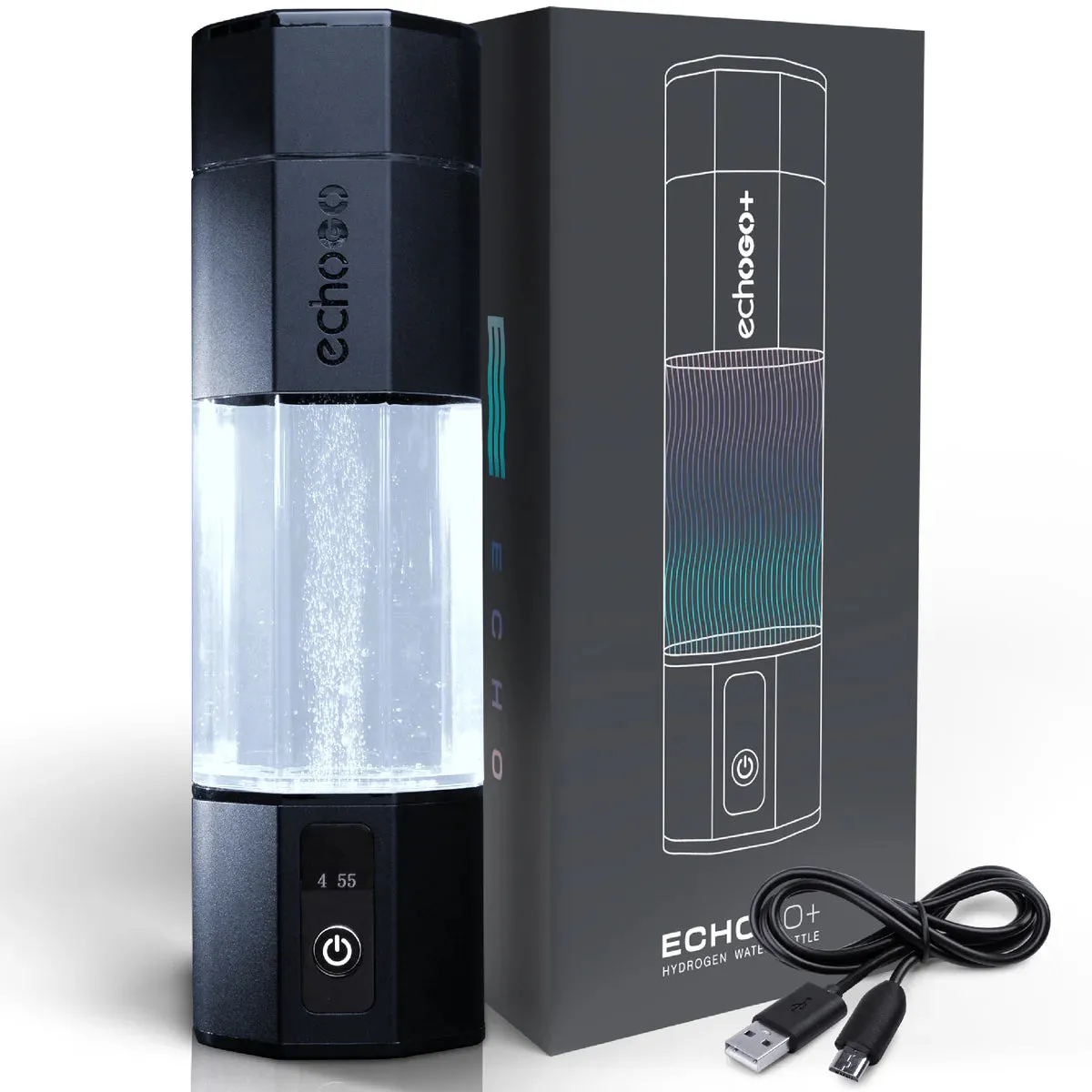 Echo Go  Hydrogen Water Bottle