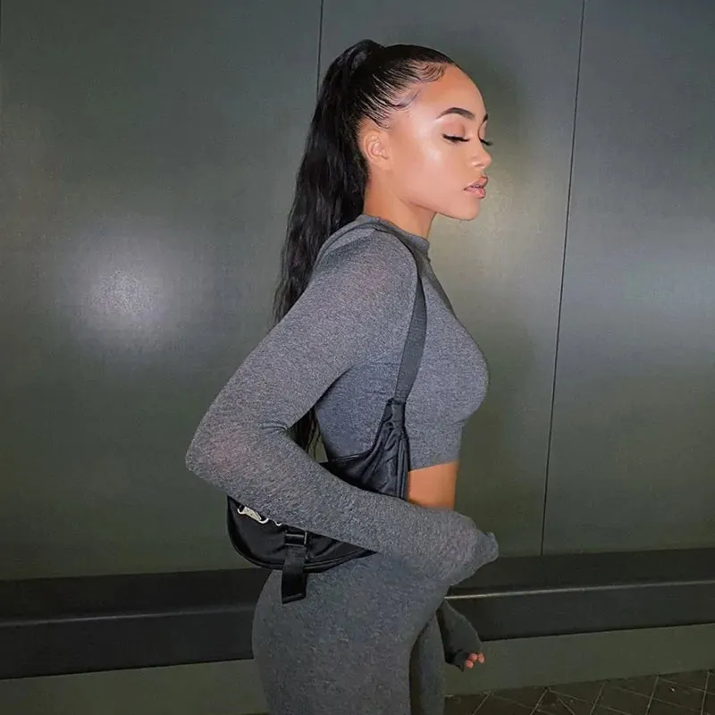 Elevate Your Style: with Our Women's Sport Fitness Two Piece Set Jogger