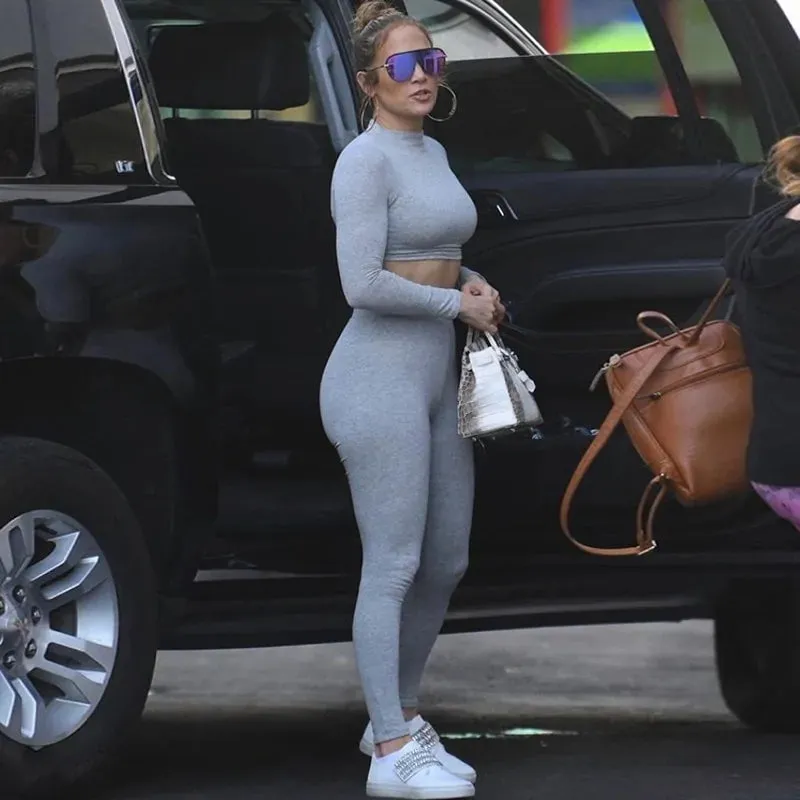 Elevate Your Style: with Our Women's Sport Fitness Two Piece Set Jogger