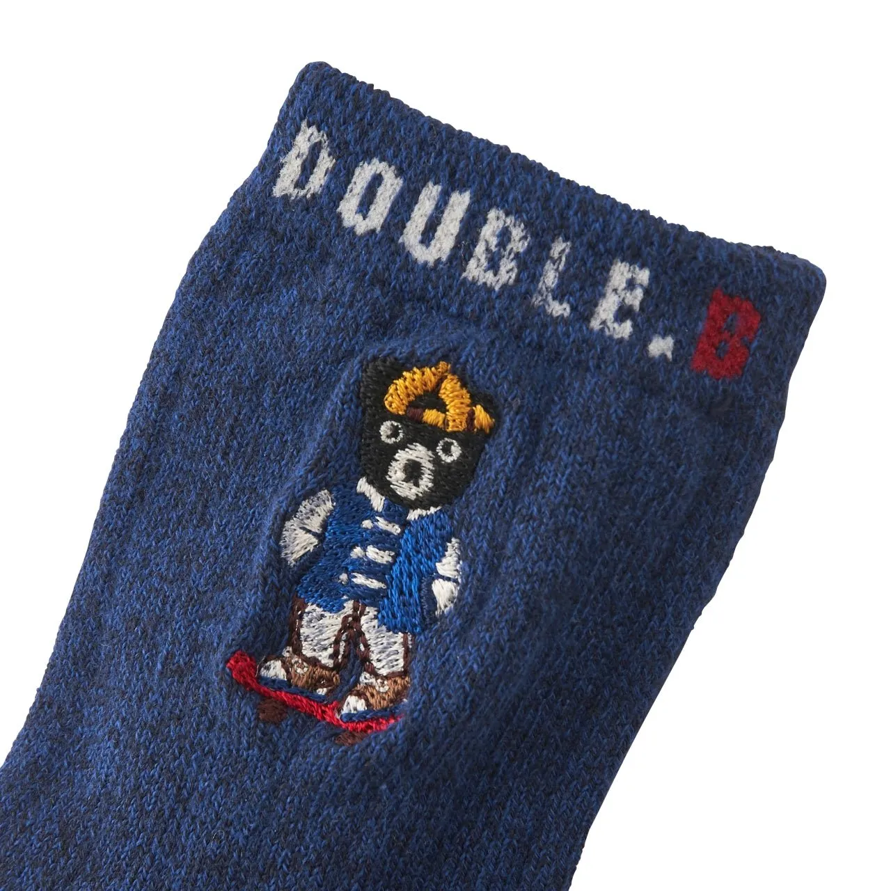 Embroidery Crew Socks