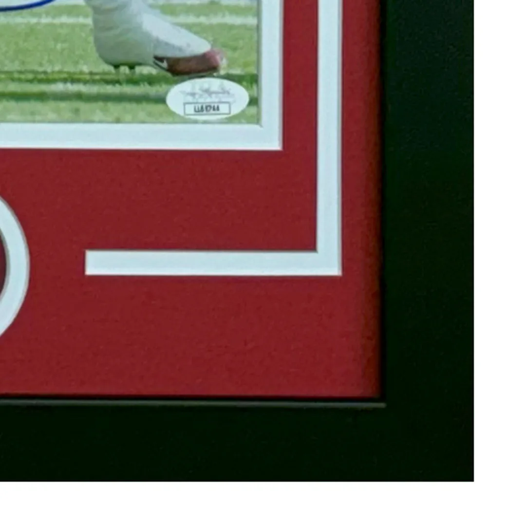 Emmitt Smith Cardinals Hand Signed & Framed 8x10 Football Photo