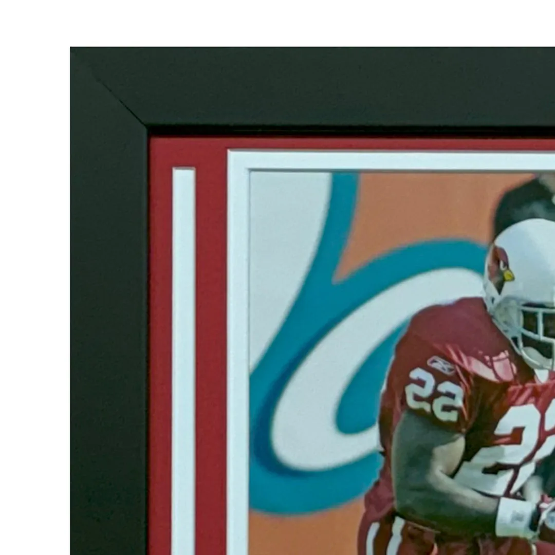 Emmitt Smith Cardinals Hand Signed & Framed 8x10 Football Photo