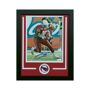 Emmitt Smith Cardinals Hand Signed & Framed 8x10 Football Photo